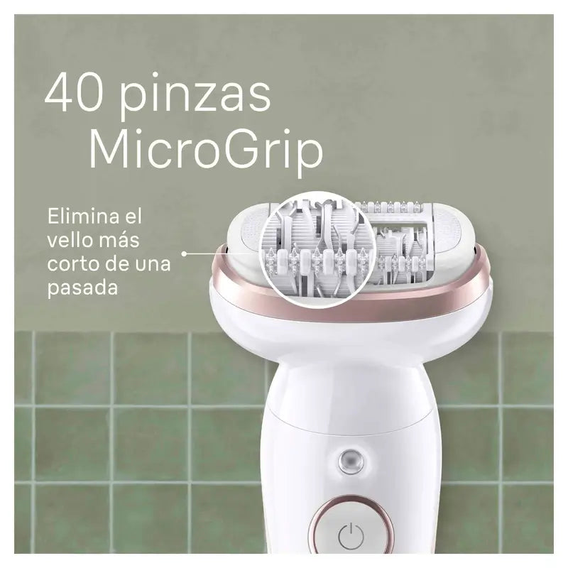 Braun Silk-Épil 9 SES9-000, Elektrischer Epilierer für Frauen
