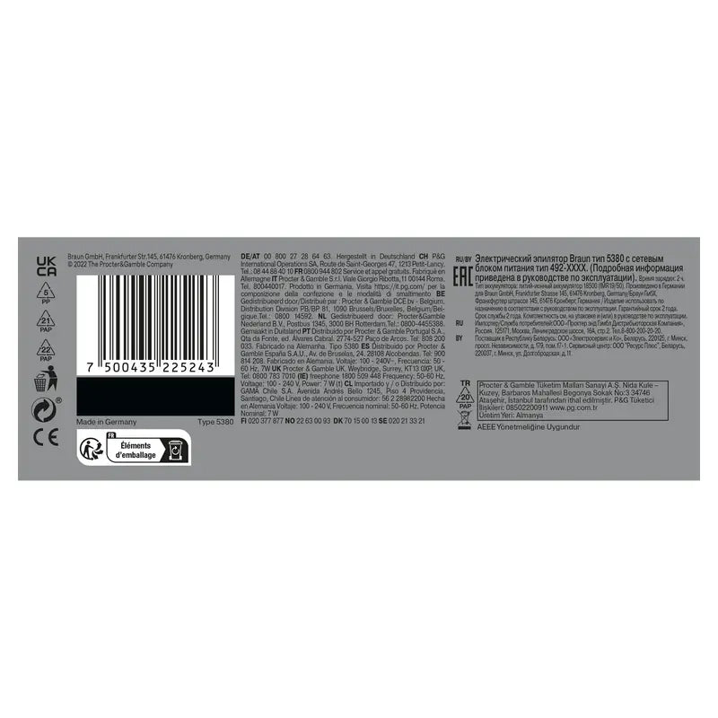 Braun Silk-Épil 9 SES9-000, Elektrischer Epilierer für Frauen