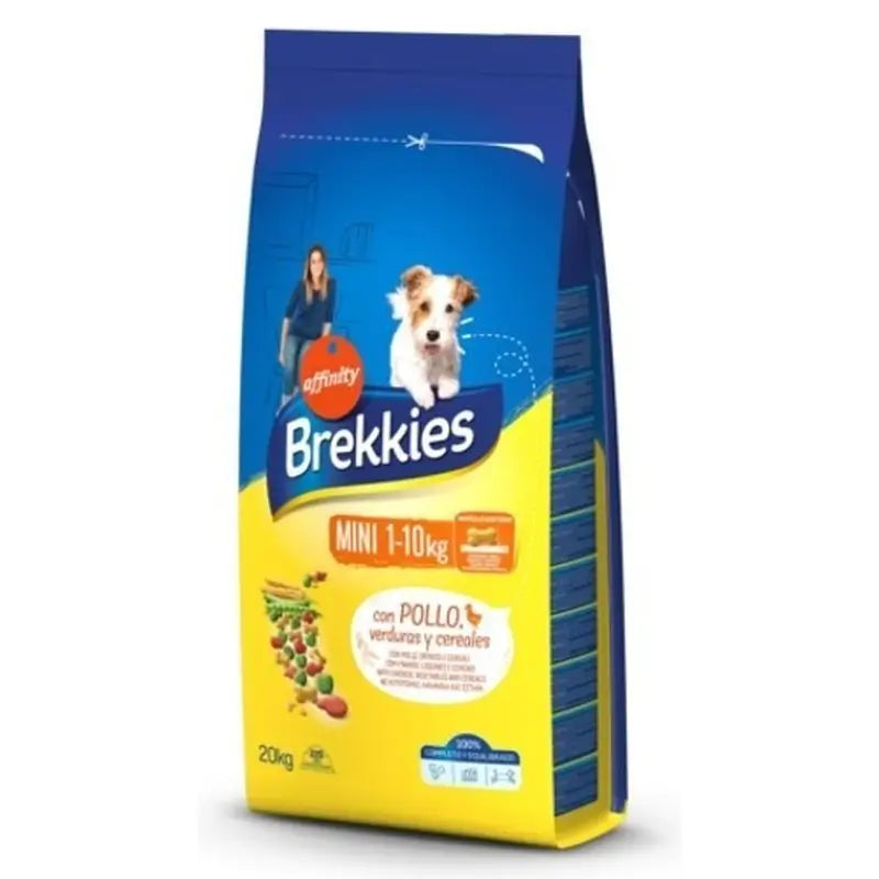 Brekkies Hundefutter Mini Chicken, 20 kg