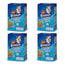 Brekkies Total Dent Medium, 180 g, 4er-Pack