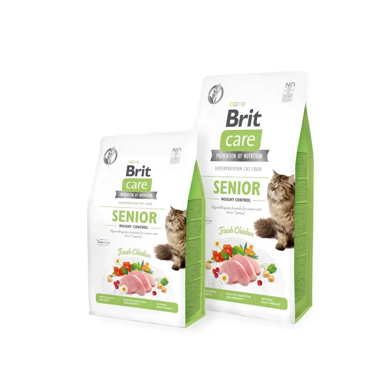 Brit Care Cat Grain Free Senior Weight Control 400 Gramm