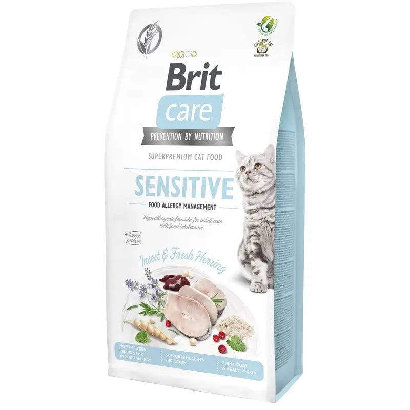 Brit Care Cat Grain Free Sensitive Insect 7 kg