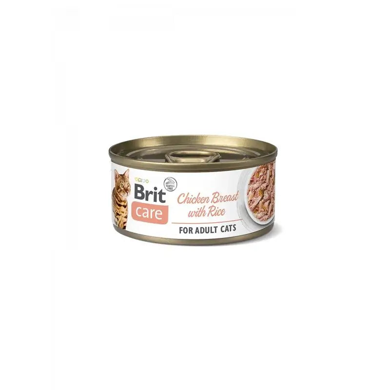 Brit Care Cat Hühnerbrust mit Reis 24X70Gr für Katzen