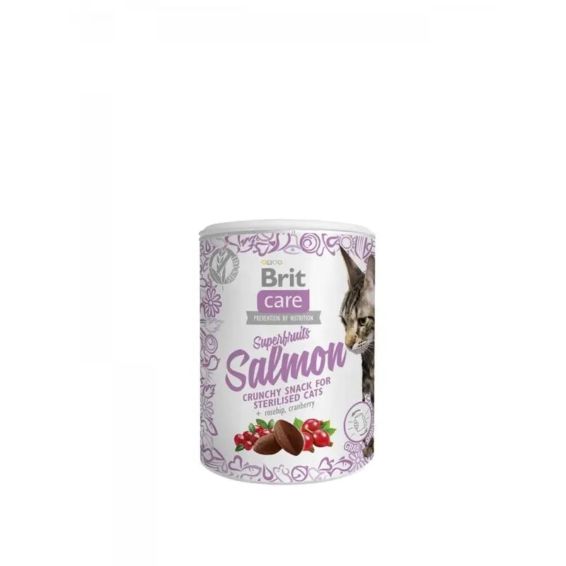 Brit Care Cat Snack Sf Lachs 6 x 100 Gramm