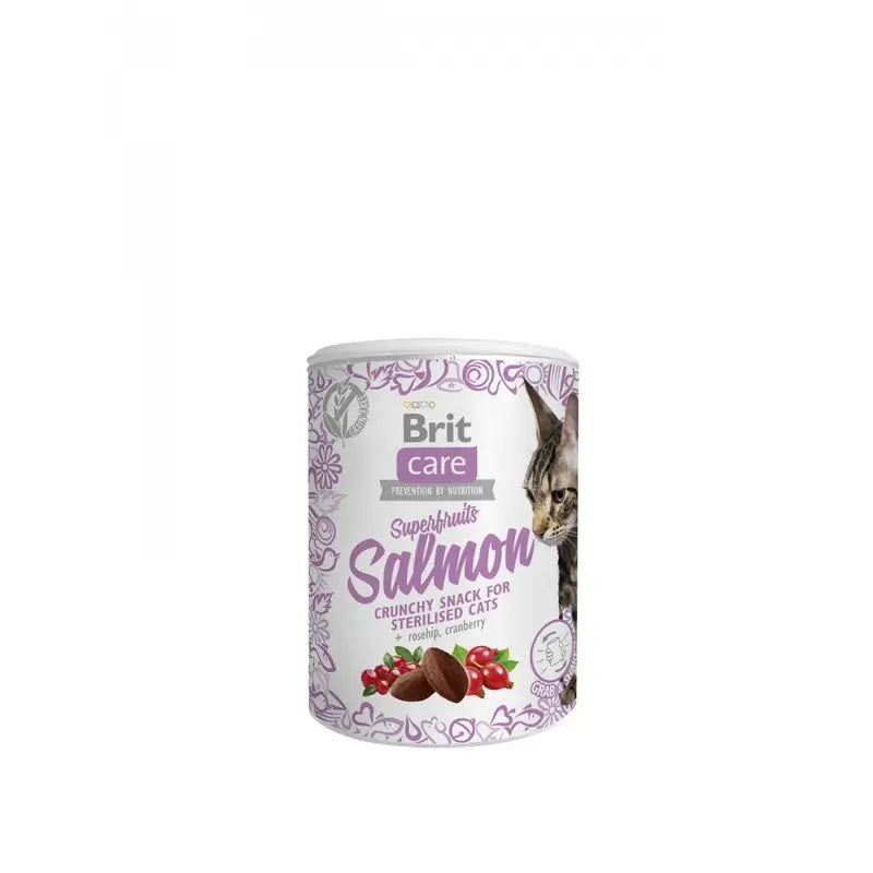 Brit Care Cat Snack Sf Lachs 6 x 100 Gramm