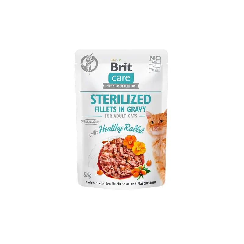Brit Care Cat Steriliz Cone Pouch 24 x 85 Gramm