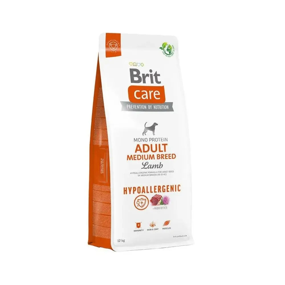 Brit Care Dog Adult Hypoallergenic Medium 12Kg für Hunde