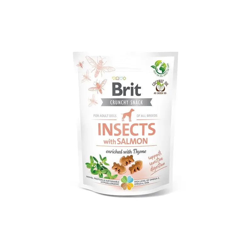 Brit Care Dog Crunchy Insekten mit Lachs 6 x 200 g