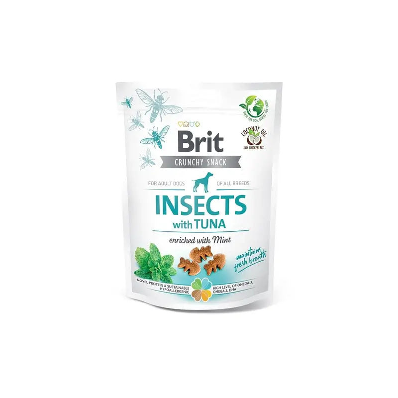 Brit Care Dog Crunchy Insect Thunfisch 6 x 200 Gramm