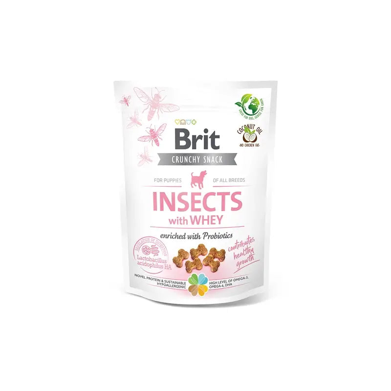 Brit Care Dog Crunchy Insect Puppy 6 x 200 Gramm