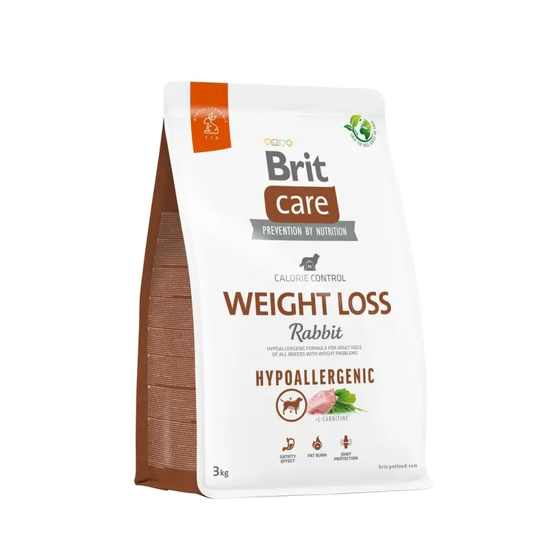 Brit Care Dog Hypoallergenic Weight Loss Kaninchen 3 kg