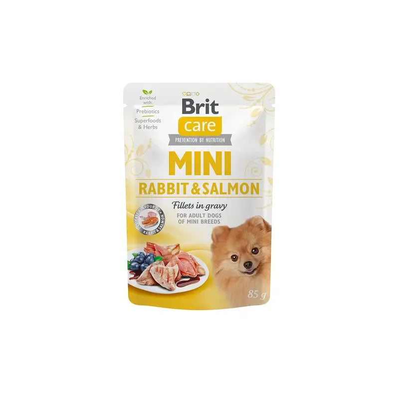 Brit Care Dog Mini Cone Lachs, Beutel, 24 x 85 Gramm