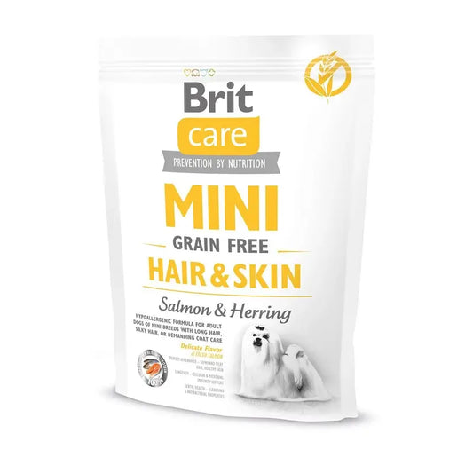 Brit Care Dog Mini Grain Free Hair Skin 400 Gramm