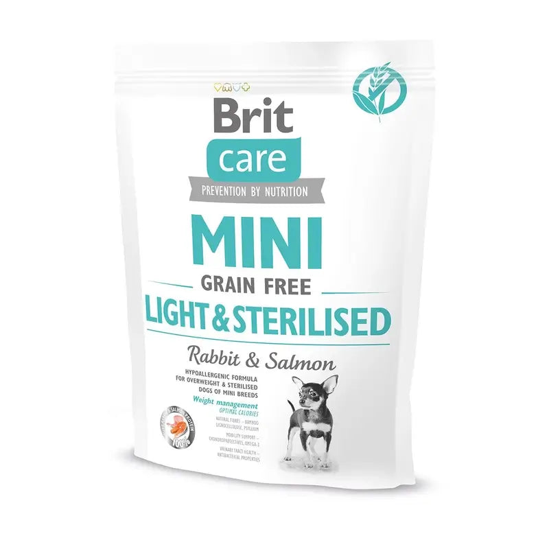 Brit Care Dog Mini Grain Free Light Sterilized 400 Gramm