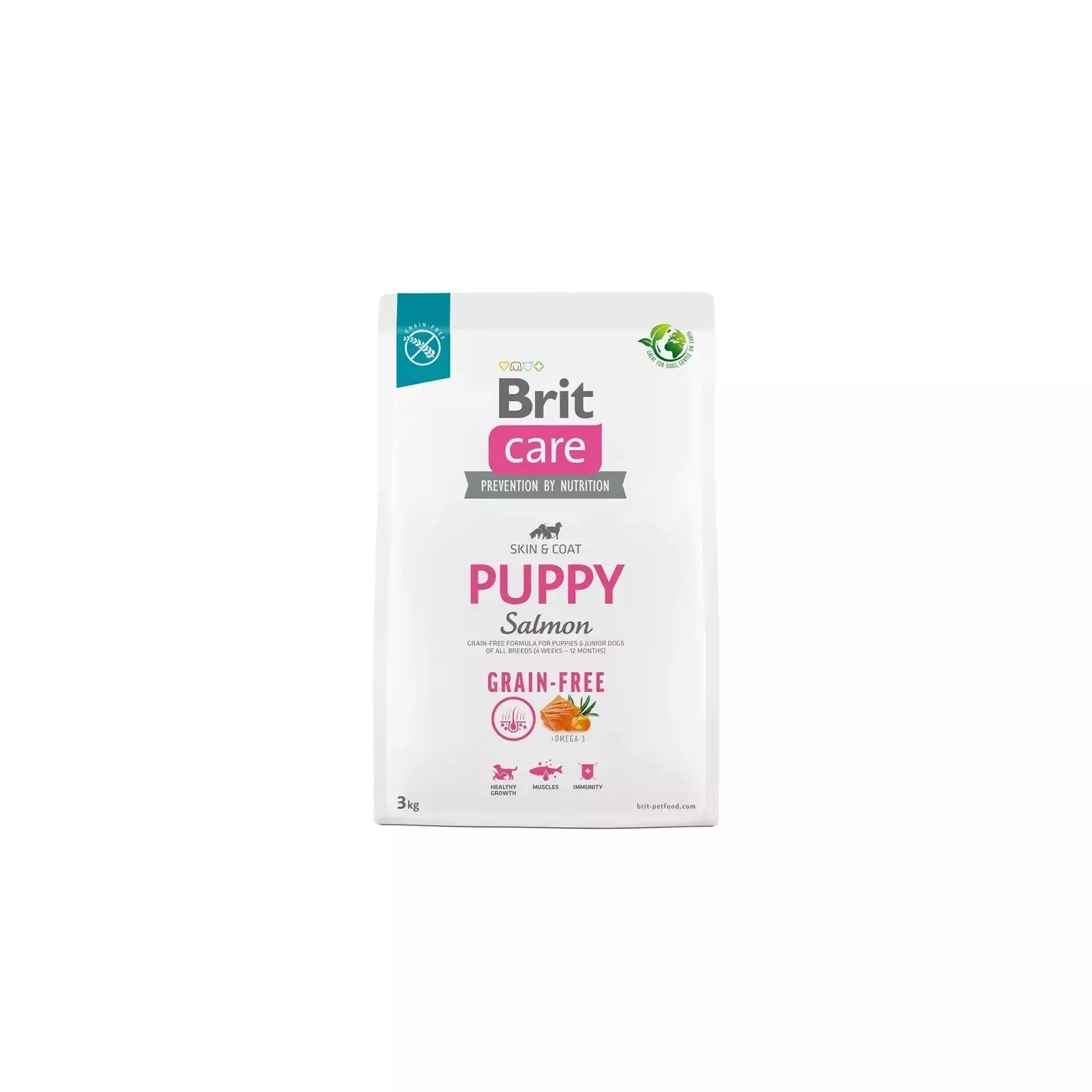 Brit Care Dog Puppy Grain Free Salmon 3Kg for Dogs