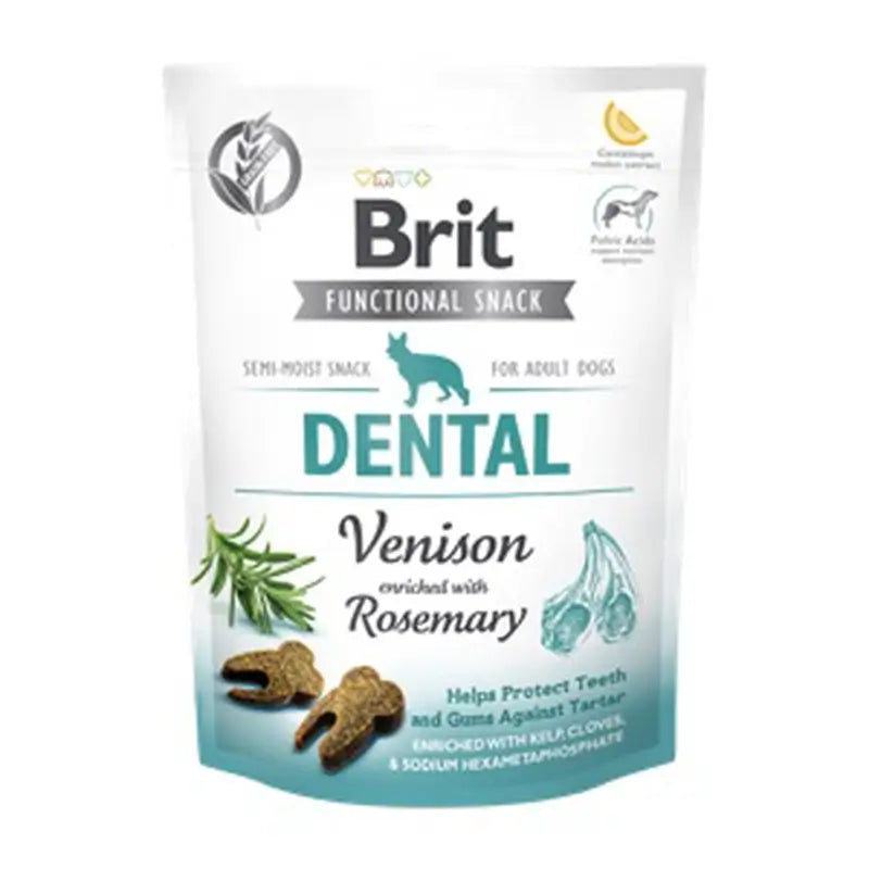 Brit Care Hundesnack für die Zahngesundheit – Hirsch 10 x 150 g