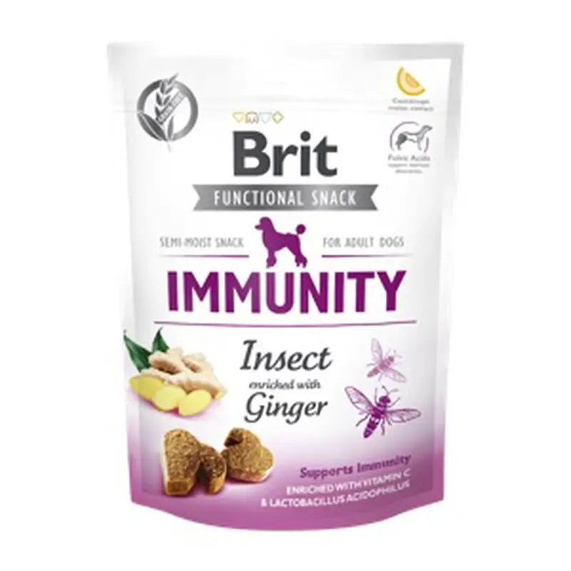 Brit Care Hundesnack „Immunity“ mit Insekten 10 x 150 g