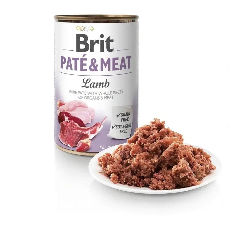 Brit Dog Lammfleisch-Pastete 6 x 400 Gramm