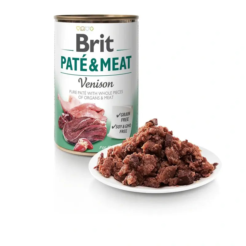 Brit Dog Pastete mit Wildfleisch 6 x 400 Gramm