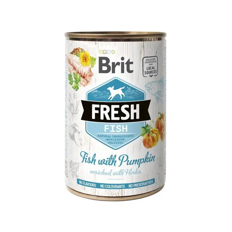 Brit Fresh Fish Kürbis 6X400Gr für Hunde