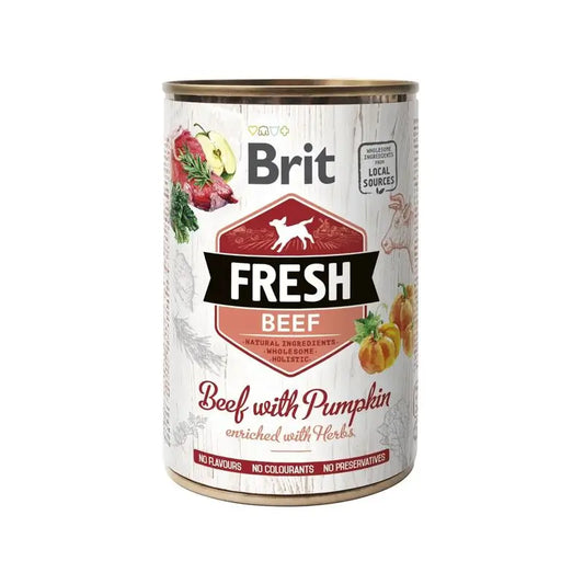 Brit Fresh Beef Pumpkin 6X400Gr für Hunde