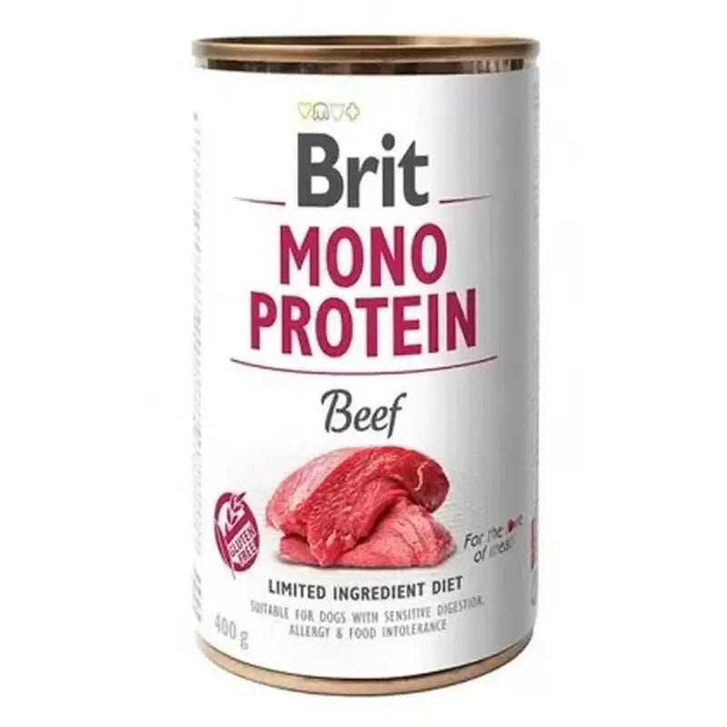 Brit Mono Protein Rindfleisch 6X400Gr für Hunde