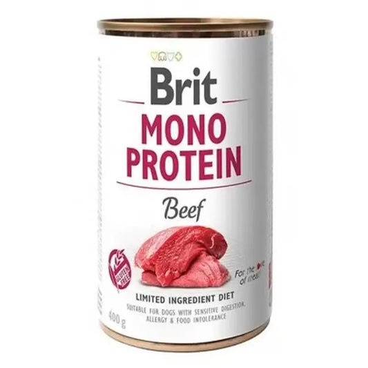 Brit Mono Protein Rindfleisch 6X400Gr für Hunde