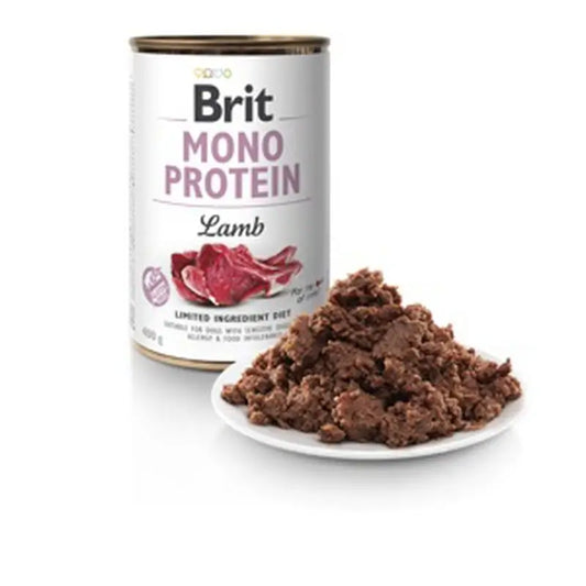 Brit Mono Protein Lamm 6X400Gr für Hunde