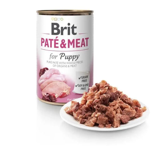 Brit Pate & Meat Puppy 6X400Gr für Hunde