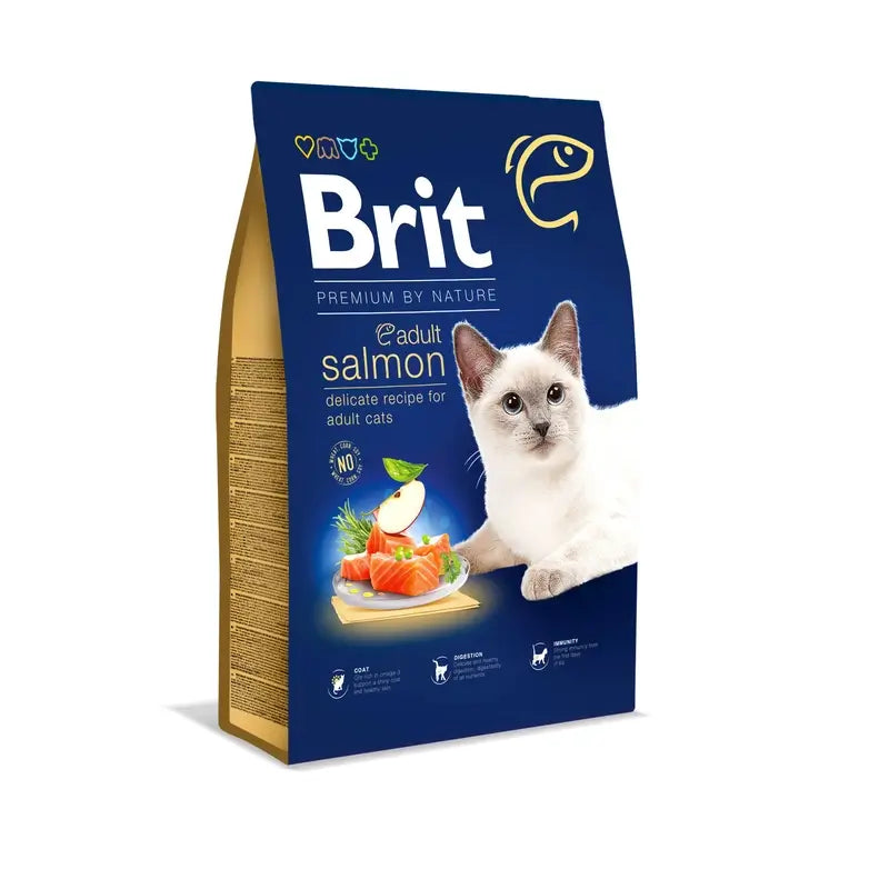 Brit Premium By Nature Cat Adult Lachs 8 kg