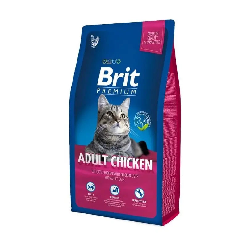 Brit Premium By Nature Cat Adult Huhn 8 kg