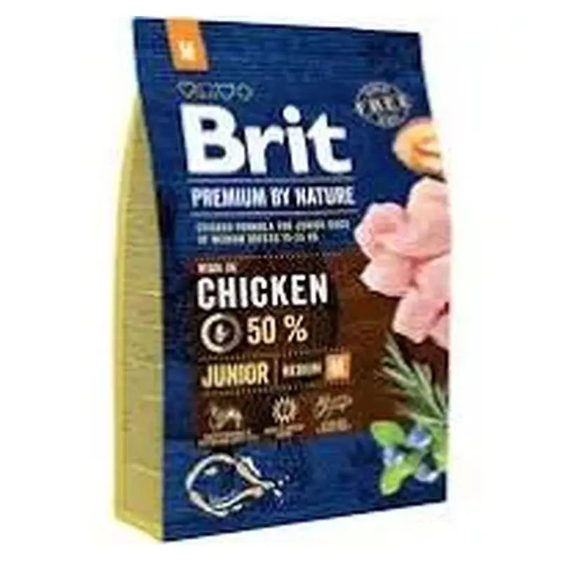 Brit Premium By Nature Dog Junior M 3Kg für Hunde
