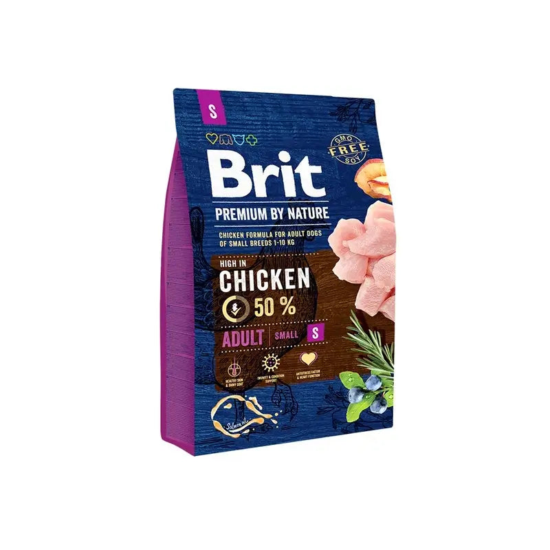 Brit Premium Dog Nature Adult Small 3 kg