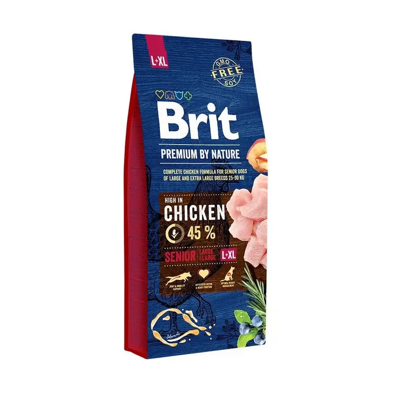 Brit Premium Dog Nature Senior Groß/Extra groß 15 kg