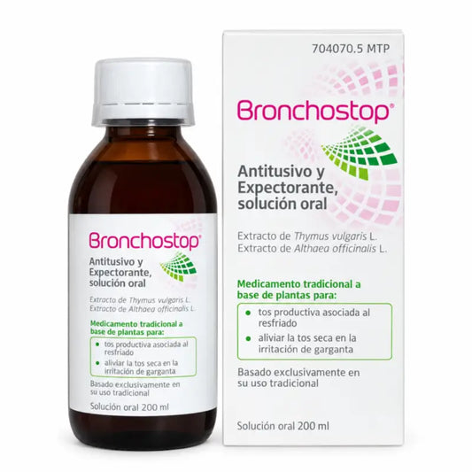 Bronchostop Antitussivum und Expektorans Lösung zum Einnehmen 200 ml