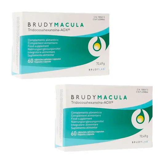Brudy Macula, Packung 2 x 60 Kapseln
