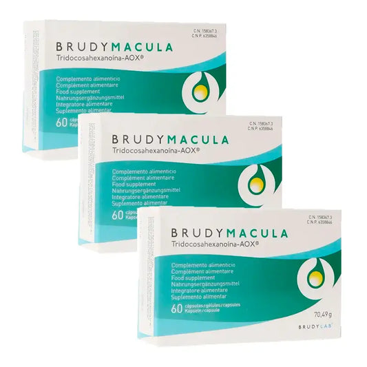 Brudy Macula, Packung 3 x 60 Kapseln