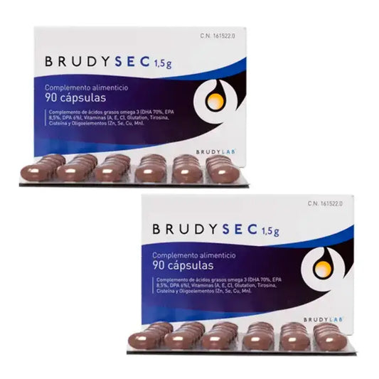 Brudy Sec 1,5 g, Packung 2 x 90 Kapseln
