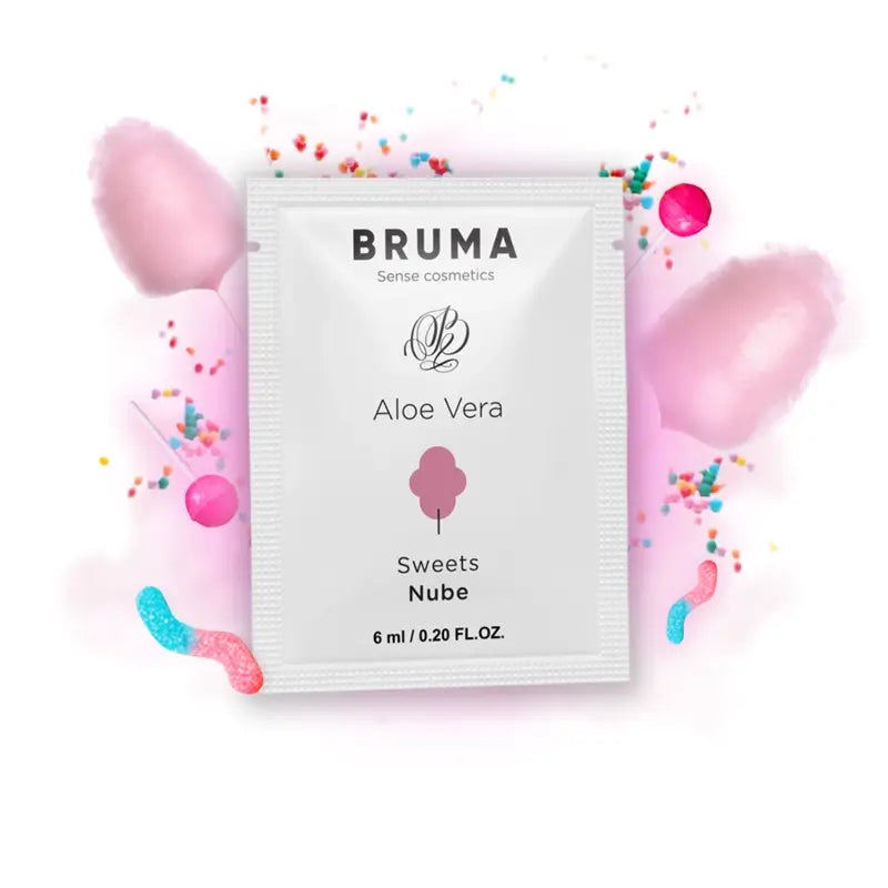 Aloe-Vera-Gleitgel mit Wolkengeschmack, 6 ml
