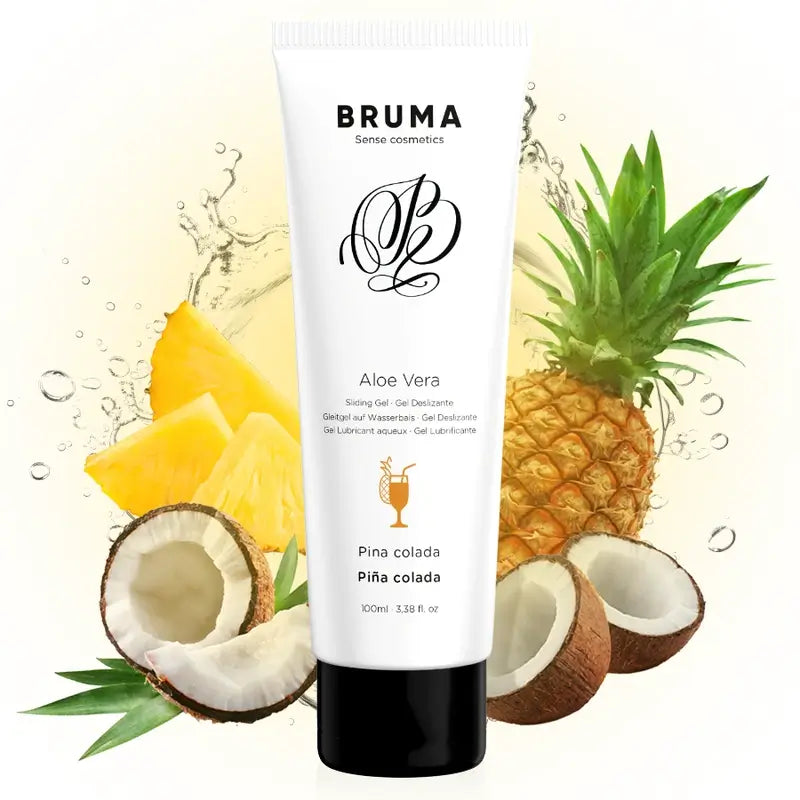 Glide Gel Mousse mit Aloe Vera-Geschmack Pina Colada , 100 ml