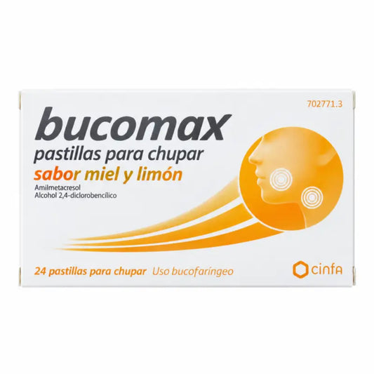 Bucomax Honig & Zitronengeschmack 24 Lutschtabletten