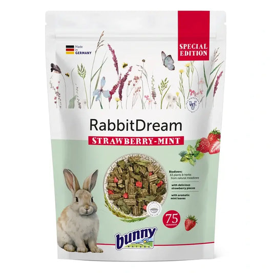 Bunny Rabbit Dream Food Sonderedition Erdbeer-Minze 1,5Kg