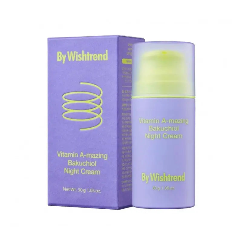 By Wishtrend Vitamin A-Mazing Bakuchiol Nachtcreme , 30 gr