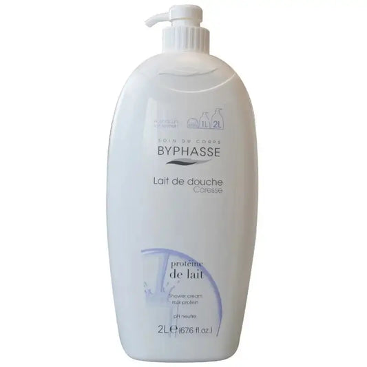 Byphasse Caresse Milchprotein-Duschcreme, 2000 ml