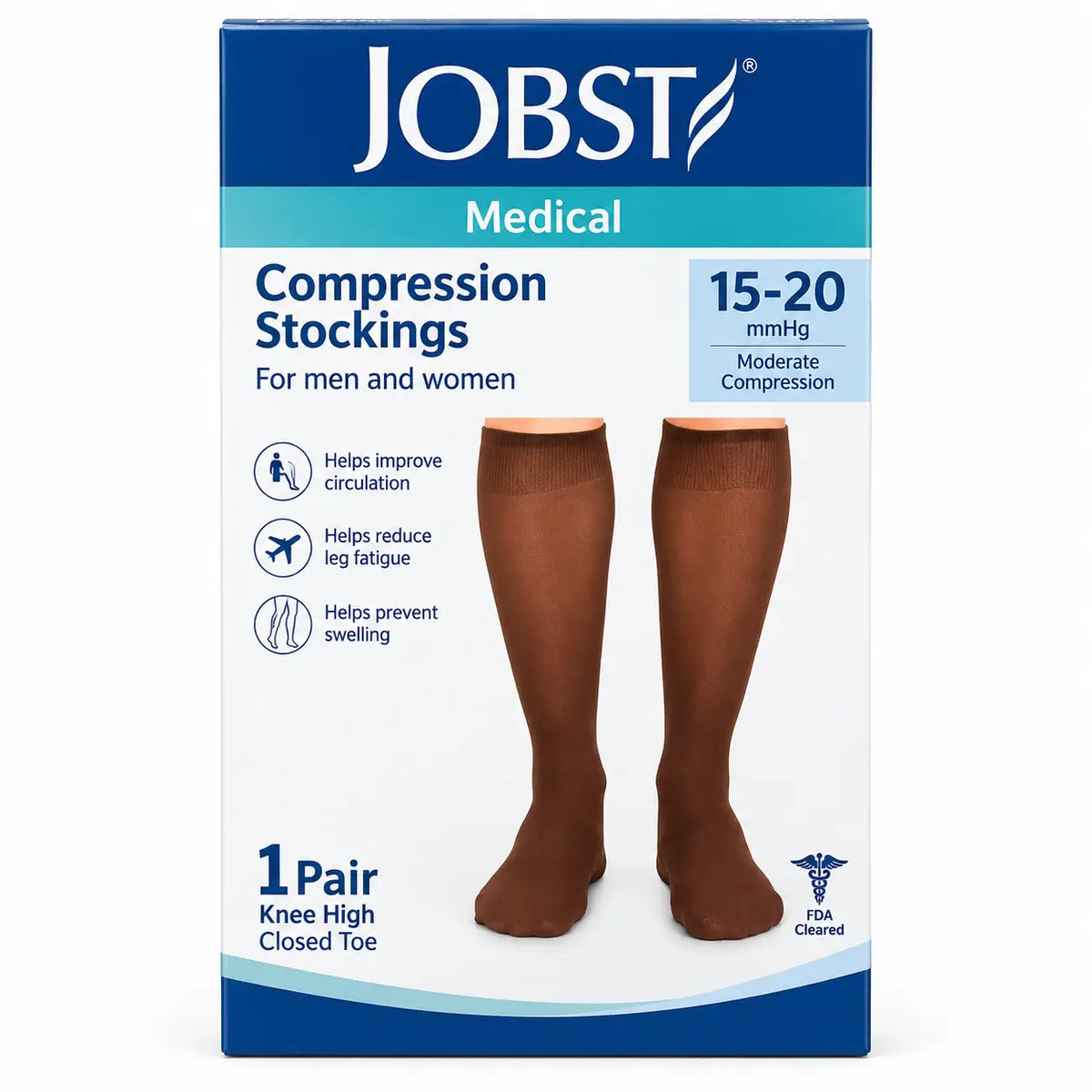 Socken Medilast 300 Medium Braun