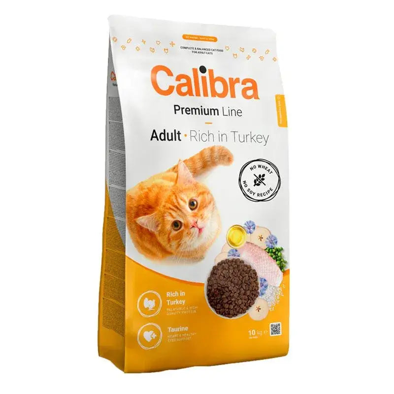 Calibra Calibra Cat Premium für ausgewachsene Katzen – Truthahn 10 kg