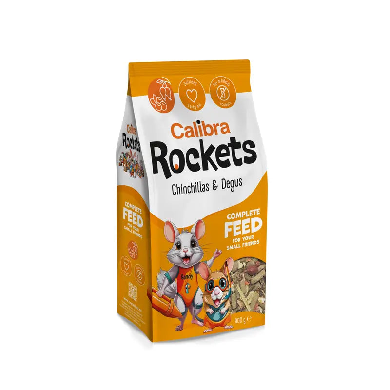 Calibra Calibra Rockets Chinchillas und Degus 900 g