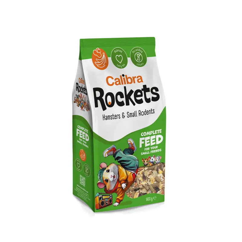 Calibra Calibra Rockets für Hamster und kleine Nagetiere 900 g