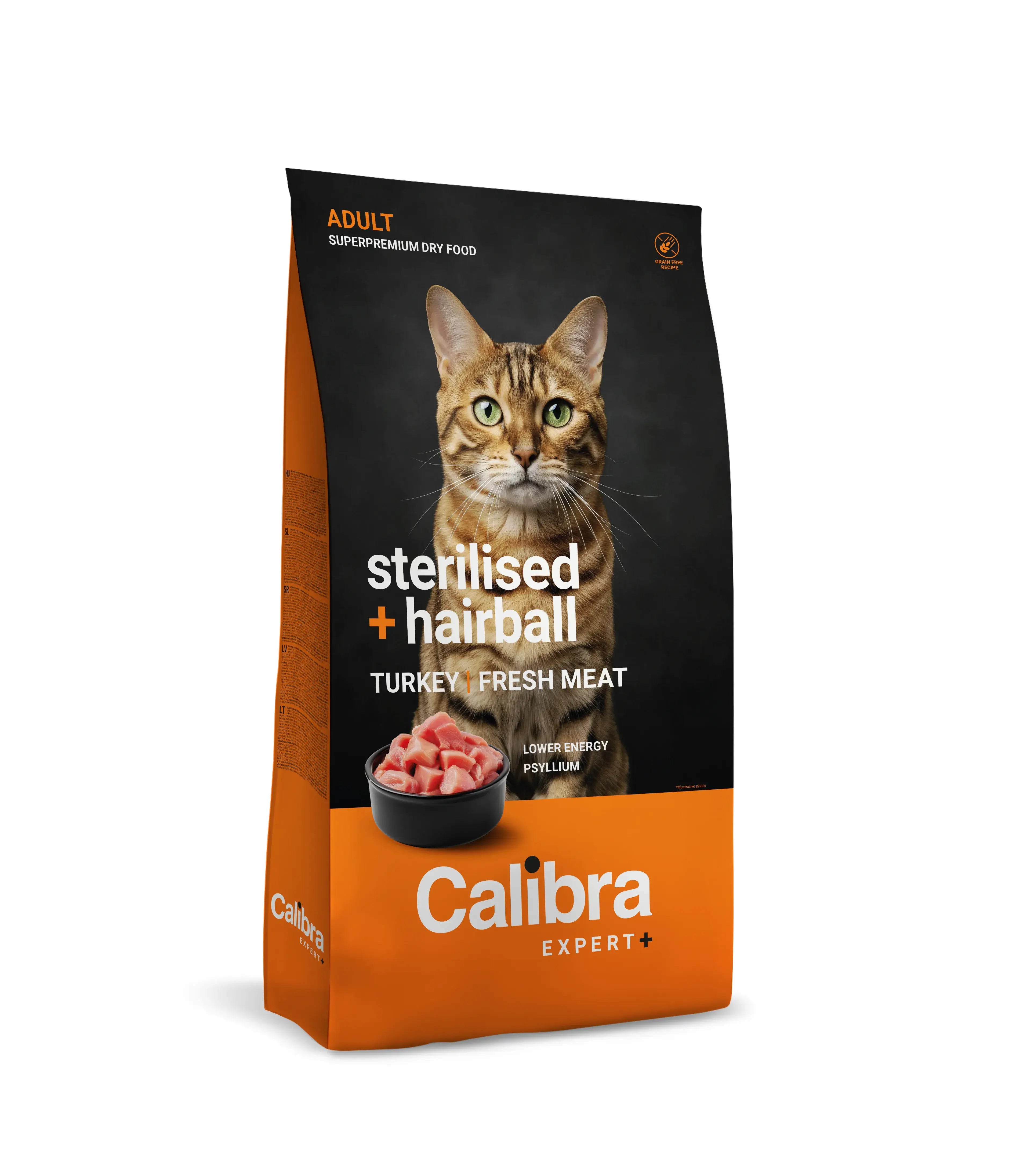 Calibra Cat Expert+ Adult Sterilisiert & Hairball Futter 6Kg