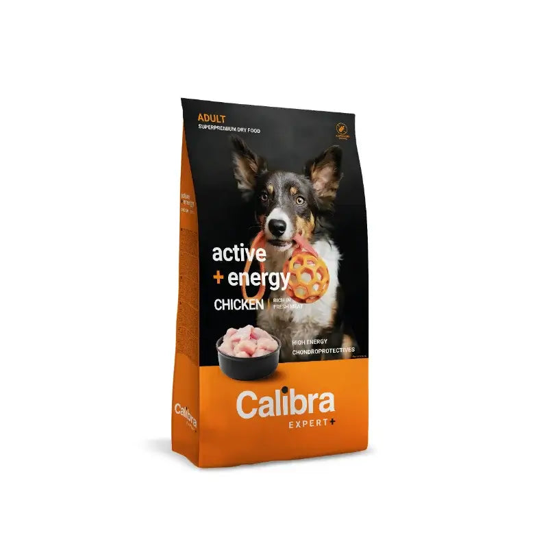 Calibra Dog Expert+ Adult Active & Energy Hühnerfutter 12Kg